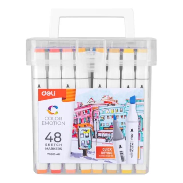 Marcador Doble Punta Marker Pro  Para Colorear