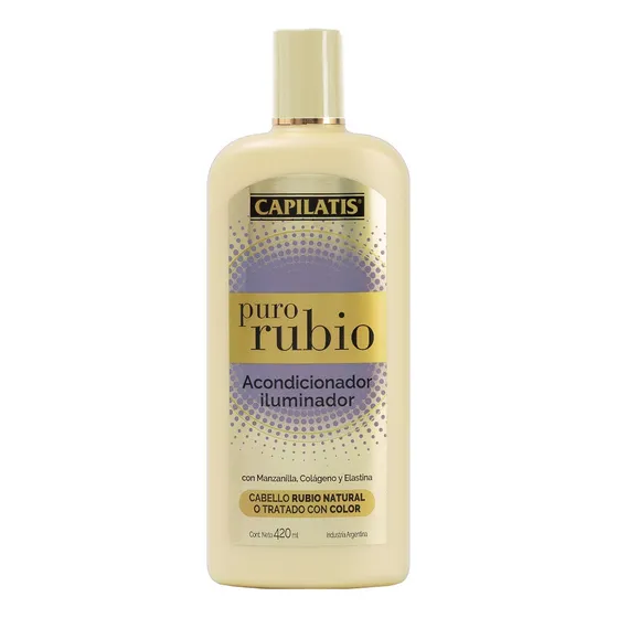 Acondicionador Capilatis Iluminador Línea Puro Rubio 420 Ml