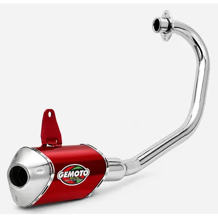 Escapamento Trioval Gemoto Racing 3 Titan 160 16/20 + Nfe