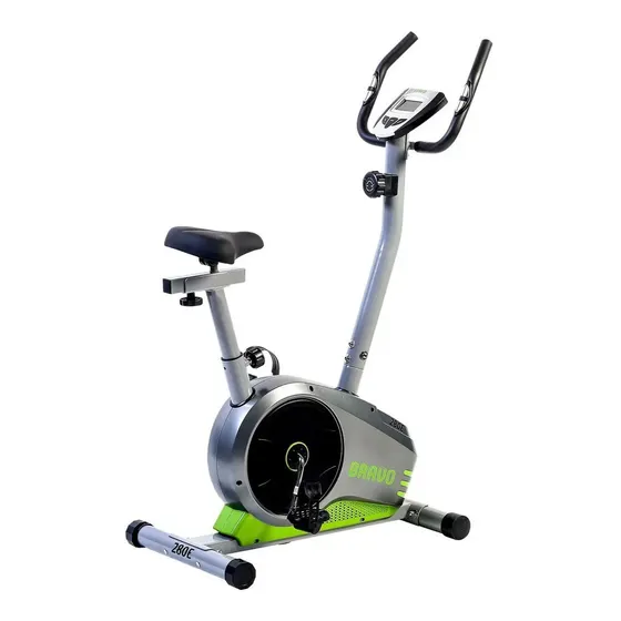 Bicicleta Fija Ergometrica Vertical Bravo 280e Fama Color Gris | Cuotas sin interés