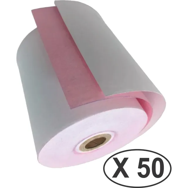 Rollo De Papel Químico 75 X 56 Mm Caja 50 Und