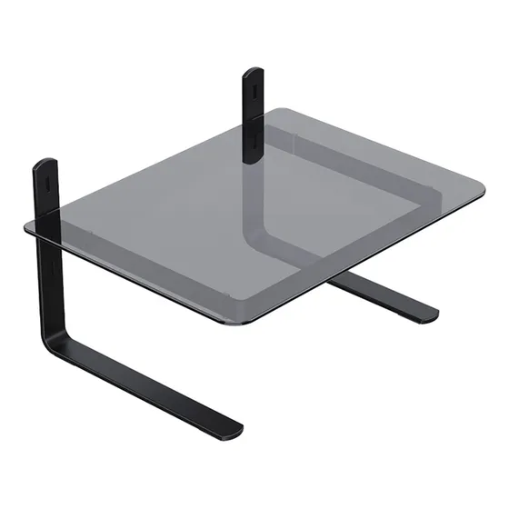 Suporte Para Monitor Office Vidro Ajustável Reliza Nr17
