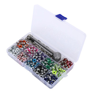 Juego De Ojales En Caja, Remaches Huecos Multicolores, Para Juego De Ojales En Caja, Remaches Huecos Multicolores, Para