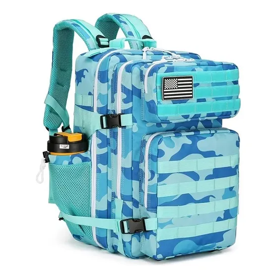Bolso Morral Tactico Deportivo Impermeable Mochila 35l Gym