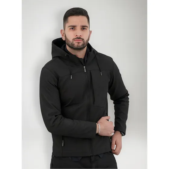 Chamarra Neopreno Hombre Con Gorro Repelente Al Agua Reimer