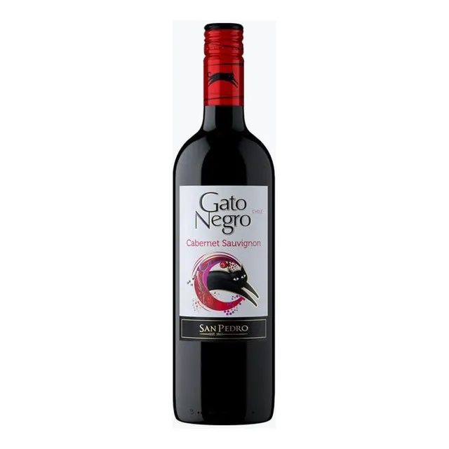 Vino Tinto Gato Negro Cabernet Sauvignon 0.75 L