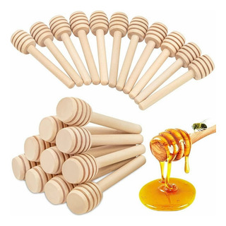 A 8 Cm Cucharas Palitos Mieleras Madera Miel Agitador 50 A 8 Cm Cucharas Palitos Mieleras Madera Miel Agitador 50