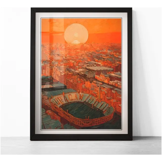 Cuadro Huracán - Estadio Ducó - Arte