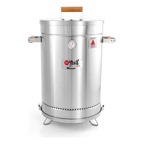 Barril Ahumador Asador Mediano Basik 20 libras InGrill