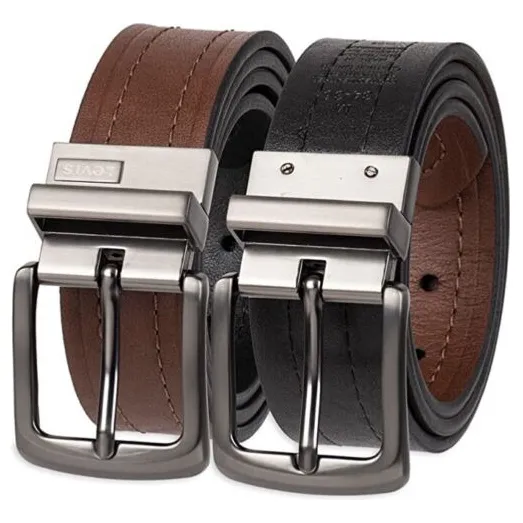 Correa Levi's Cinturon De Cuero Reversible