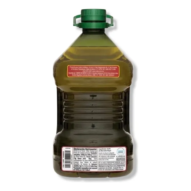 Aceite Puro De Oliva Extra Virgen Español 3 Lt Extraído Frio