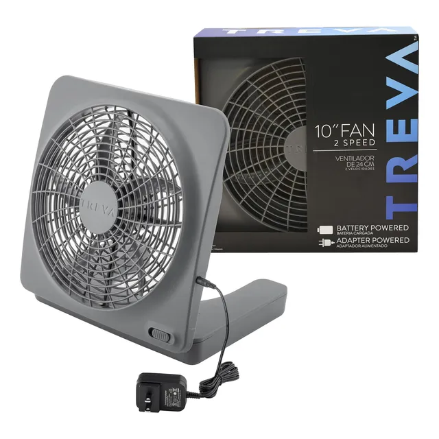 Ventilador Portátil De Escritorio Con Batería De Circulación
