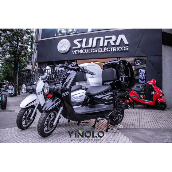 Moto Delivery Electrica Sunra Caguu 50km Caja Termica / E