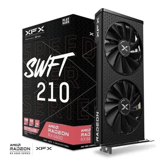 Placa gráfica Amd Radeon Rx 6600 Xfx Core 8 Gb Gpu