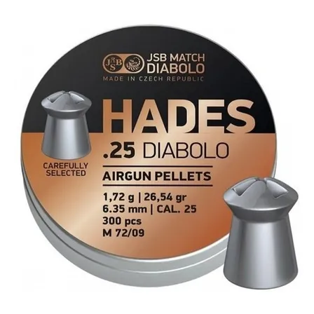 Postones Jsb Hades 6.35 Mm Envió Gratis / Armería Virtual