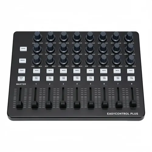 KFX CK8 Pro Controlador MIDI USB DAW 9 Faders 24 Knobs 18 B