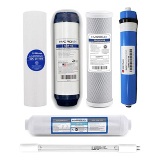 Kit Repuestos Osmosis Inversa 6 Etapas 100gpd Hydronix Kit Repuestos Osmosis Inversa 6 Etapas 100gpd Hydronix