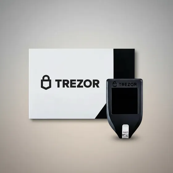Trezor Model T Hardware Wallet Preto