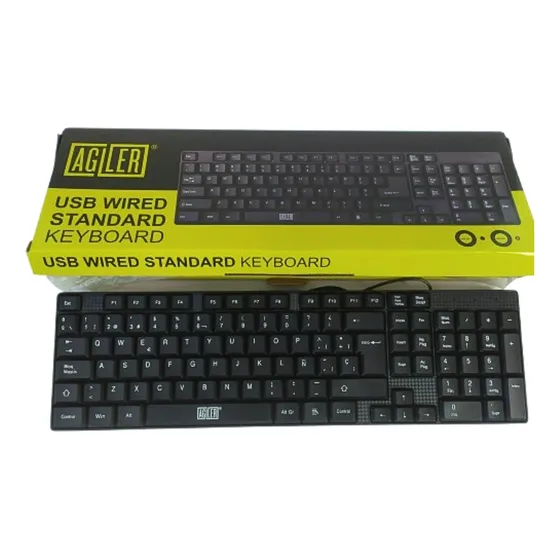 Teclado De Computadora Español Usb Agiler