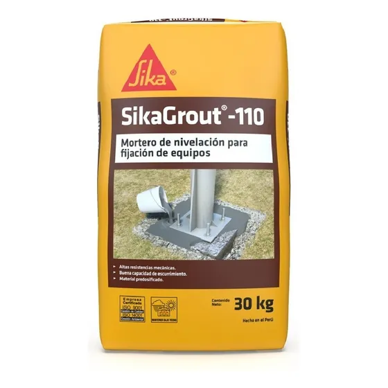 Mortero Autonivelante De Máquinas/ Estructuras Sikagrout-110