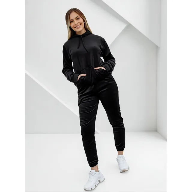 Conjunto Sweater Jogging Plush Moda Dama Invierno Mujer Buzo