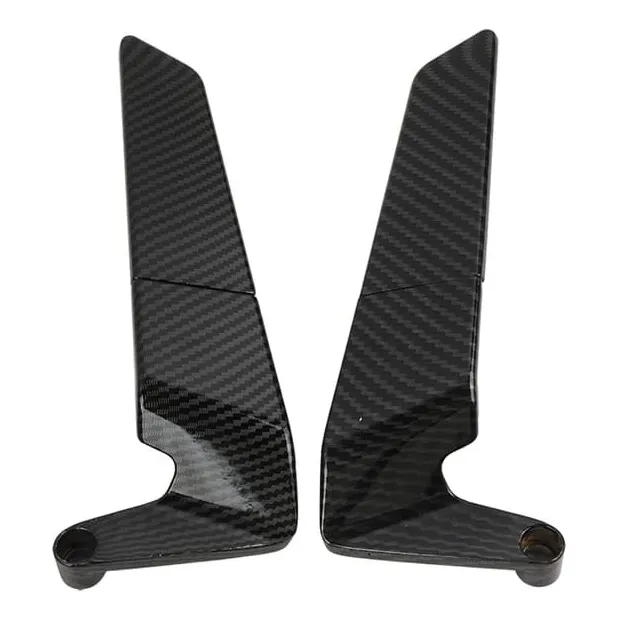 Espejos Aleron Naked Tipo Carbono Universal Lujo Moto