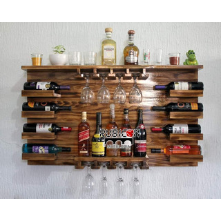 Cantina Moderna Repisa Flotante Bar Cava Porta Vinos Botella Cantina Moderna Repisa Flotante Bar Cava Porta Vinos Botella