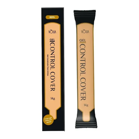 Gel Control Cover Sachê Refil Alongamento De Unha 14g, Vòlia
