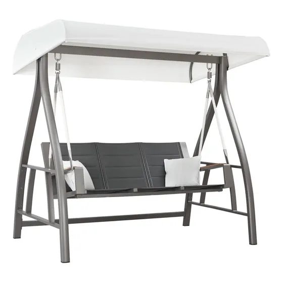 Columpio Para Exteriores Nofi Color Gris / Azul 2x1.3x2m