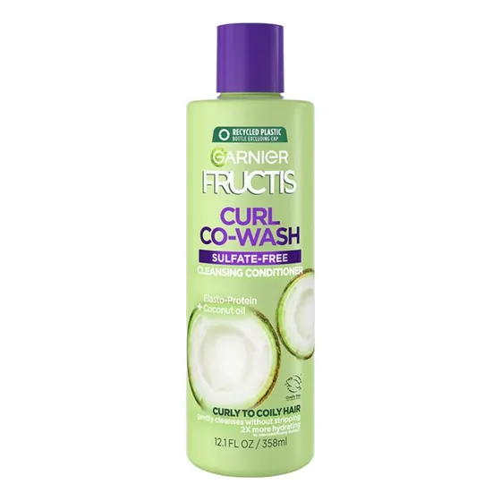 Acondicionador Sin Sal Garnier Fructis Co Wash Risos 355ml