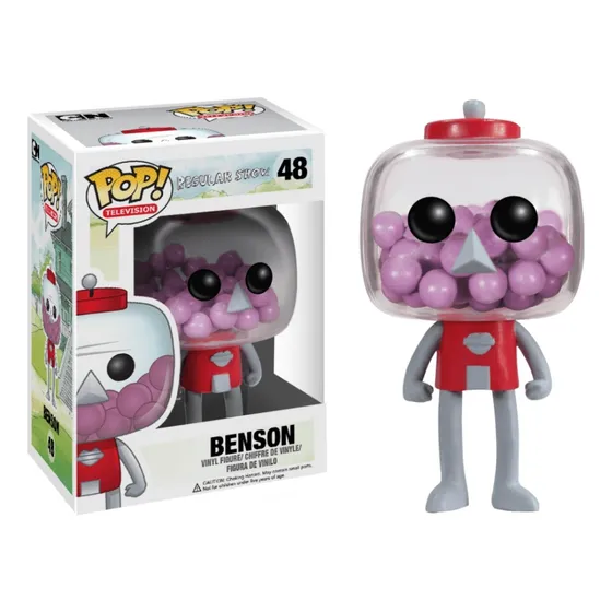 Funko Pop Benson 48 Regular Show Un Show Más Cartoon Network