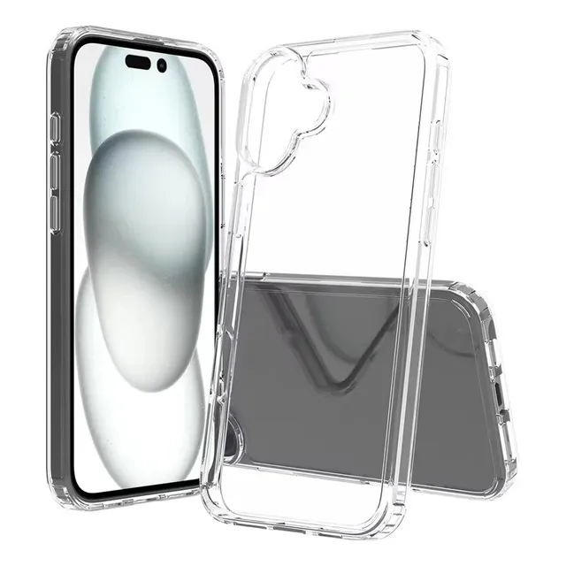 Funda Para iPhone Transparente Acrigel Esquinas Reforzadas