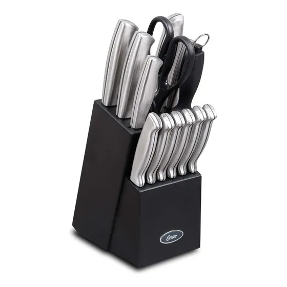 Juego De Cuchillos Oster 14 Piezas Original Acero Inoxidable