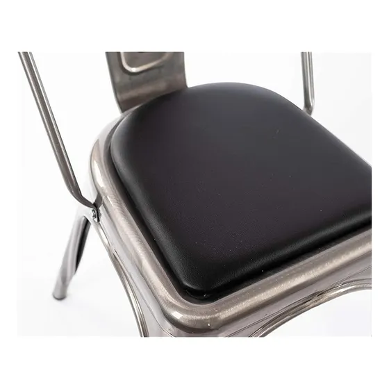Cojín De Silla/taburete Con Respaldo Redondeado Para Tolix Y