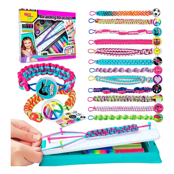 Set Para Crear Pulseras C\u002F Telar Juguete Infantil - El Rey | Cuotas sin interés
