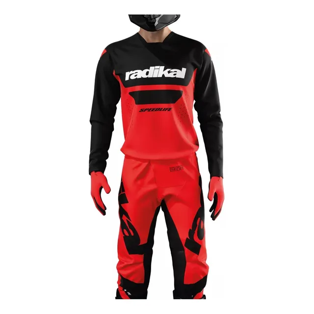 Conjunto Motocross Radikal Reflex Halo Red 25