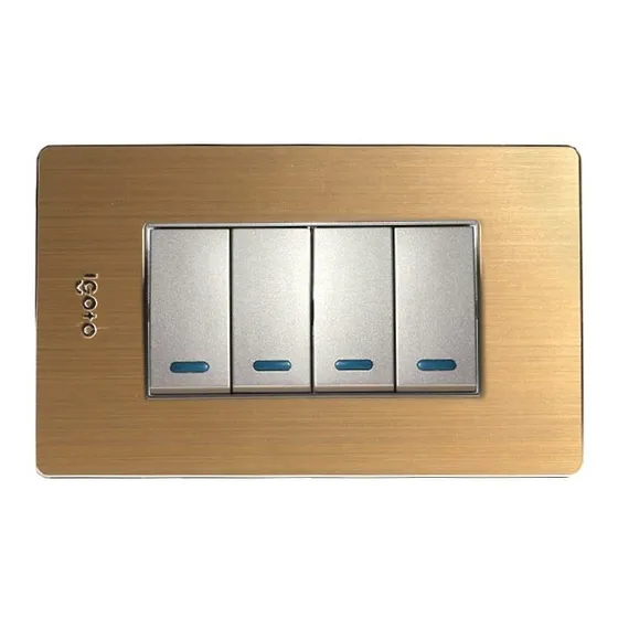 Interruptor Multiple 3 Way 120v~250v 10a Igoto X518 
