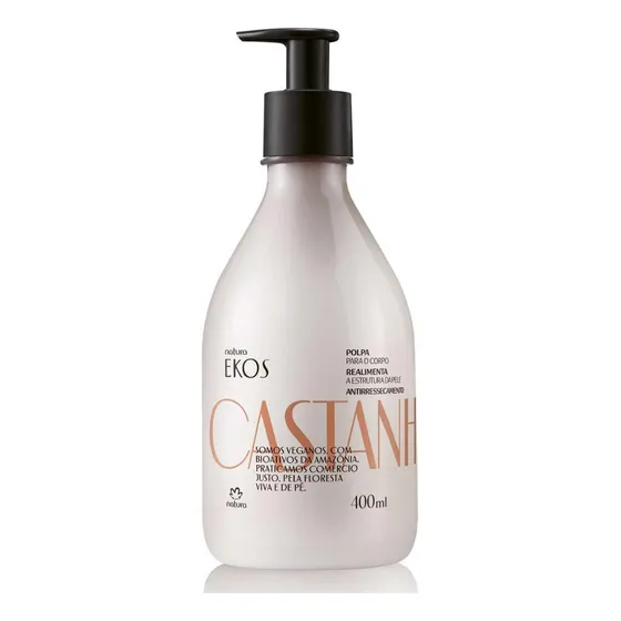Polpa Hidratante Para O Corpo Castanha Ekos 400ml