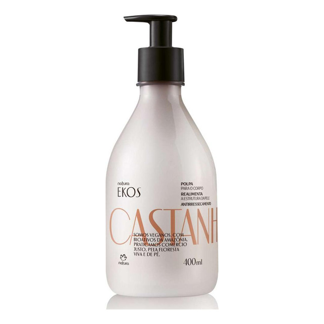 Polpa Hidratante Para O Corpo Castanha Ekos 400ml