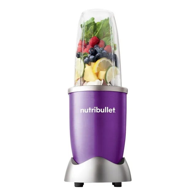 Licuadora portátil Nutribullet 600-series 600W 710 mL morada con vaso de tritan