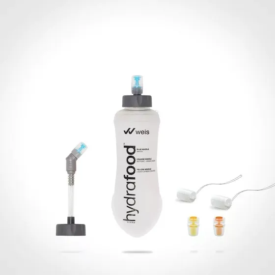 Botella Soft Flask Weis Hydrafood 500 Ml Bombilla + Valvulas