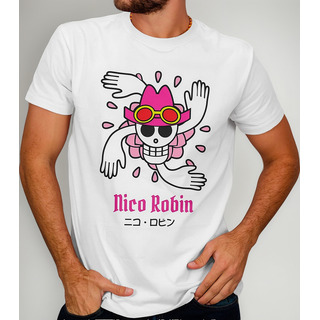 Playera Para Hombre Anime One Piece Nico Robin #137 Playera Para Hombre Anime One Piece Nico Robin #137