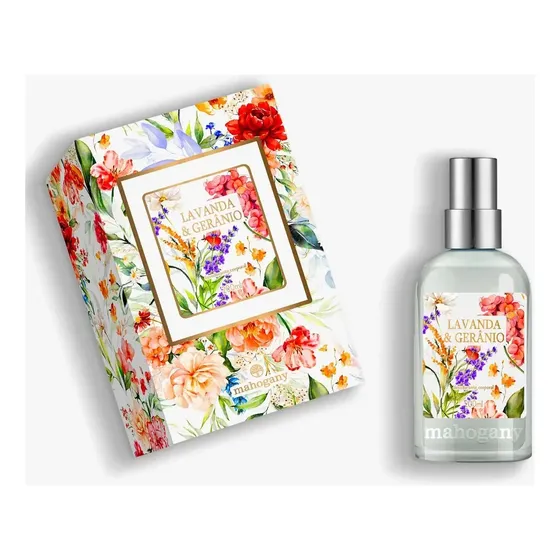 Mahogany Água Intensa Fragrância Lavanda & Gerânio 200ml