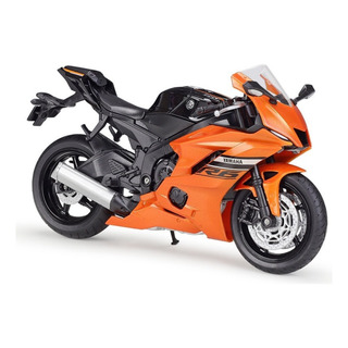 Modelo De Motocicleta Yamaha R6 1:12 En Miniatura De Metal Modelo De Motocicleta Yamaha R6 1:12 En Miniatura De Metal