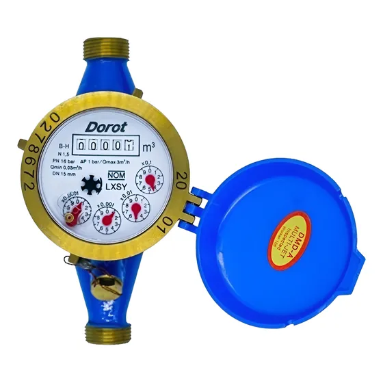 Medidor De Agua Dorot Bronce 1/2 Lxsy Dorot