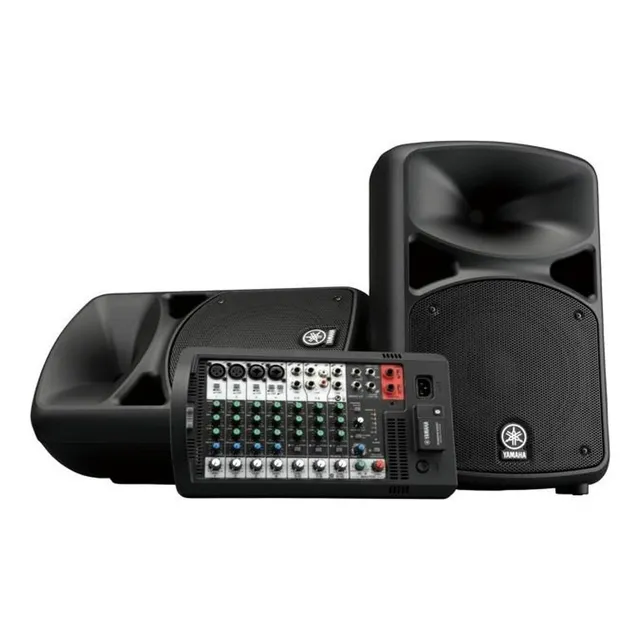 Yamaha Sistema De Audio Portatil Bluetooth Stagepas 600bt Negro
