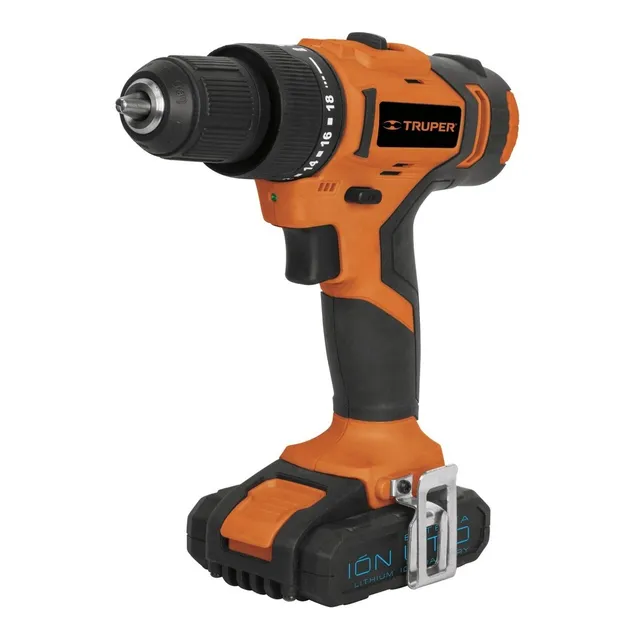 Taladro Destornillador Inalámbrico Truper 20v 1/2 18154 Color Naranja oscuro