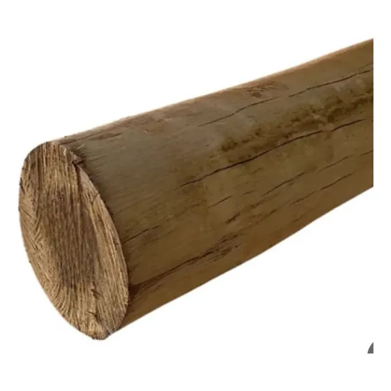 Um Eucalipto Rolete Tratado 12cm À 14cm - 3m C.n Madeiras