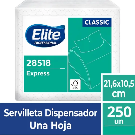1 Paquete De Servilletas Express Elite Professional 250 Un