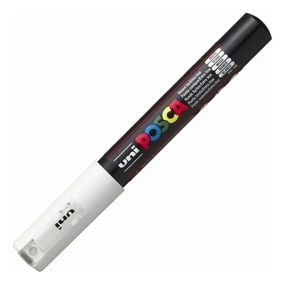 Marcador Uni Posca PC 1M Blanco Marcador para adornos
